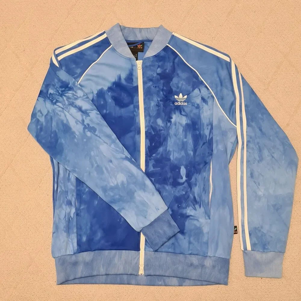 Adidas Pharrell Williams Track Jacket Hu Holi Superstar Mens LARGE Athleisure